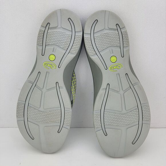 Chaco Womens Size 8 Grey Green Waypoint Cloud Thong Comfort Slide Sandals - Picture 8 of 8